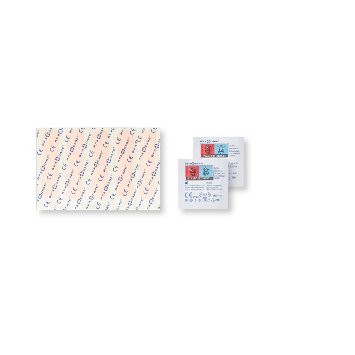 MiniKit Erste Hilfe – Transparent rot
