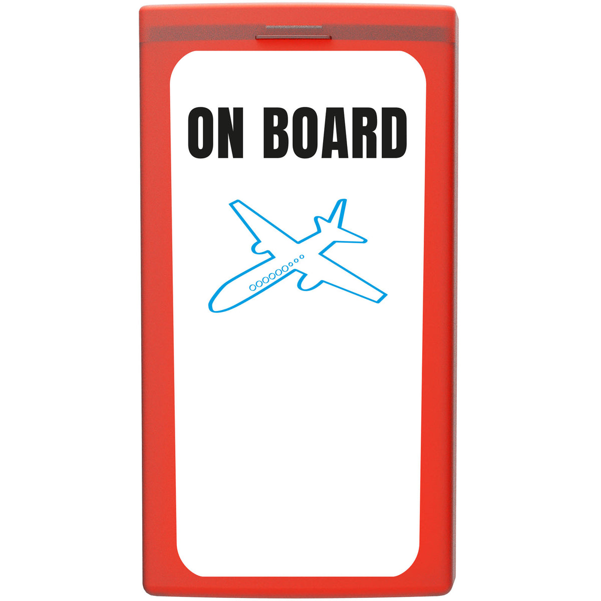 MiniKit Flugzeug – Transparent rot