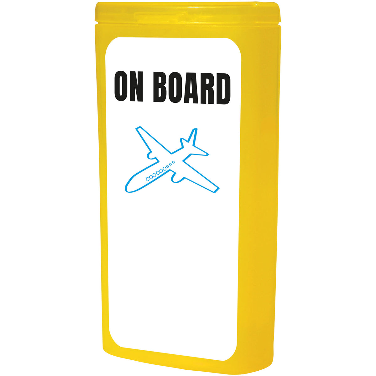 MiniKit Flugzeug – Transparent gelb