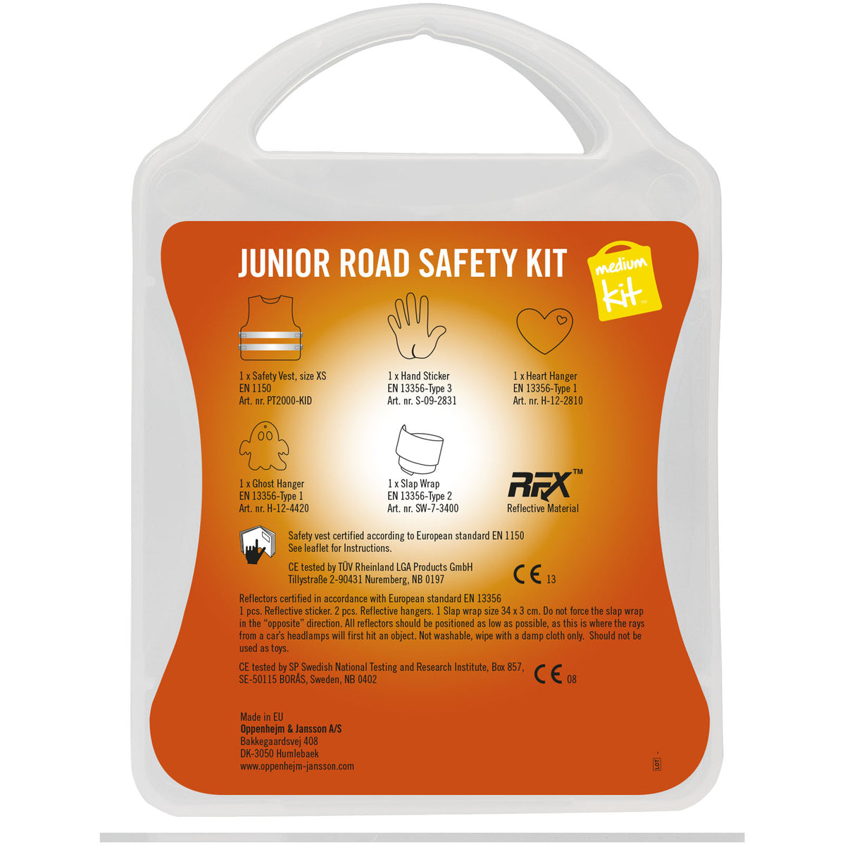 MyKit M Junior Sicherheit – Transparent weiss
