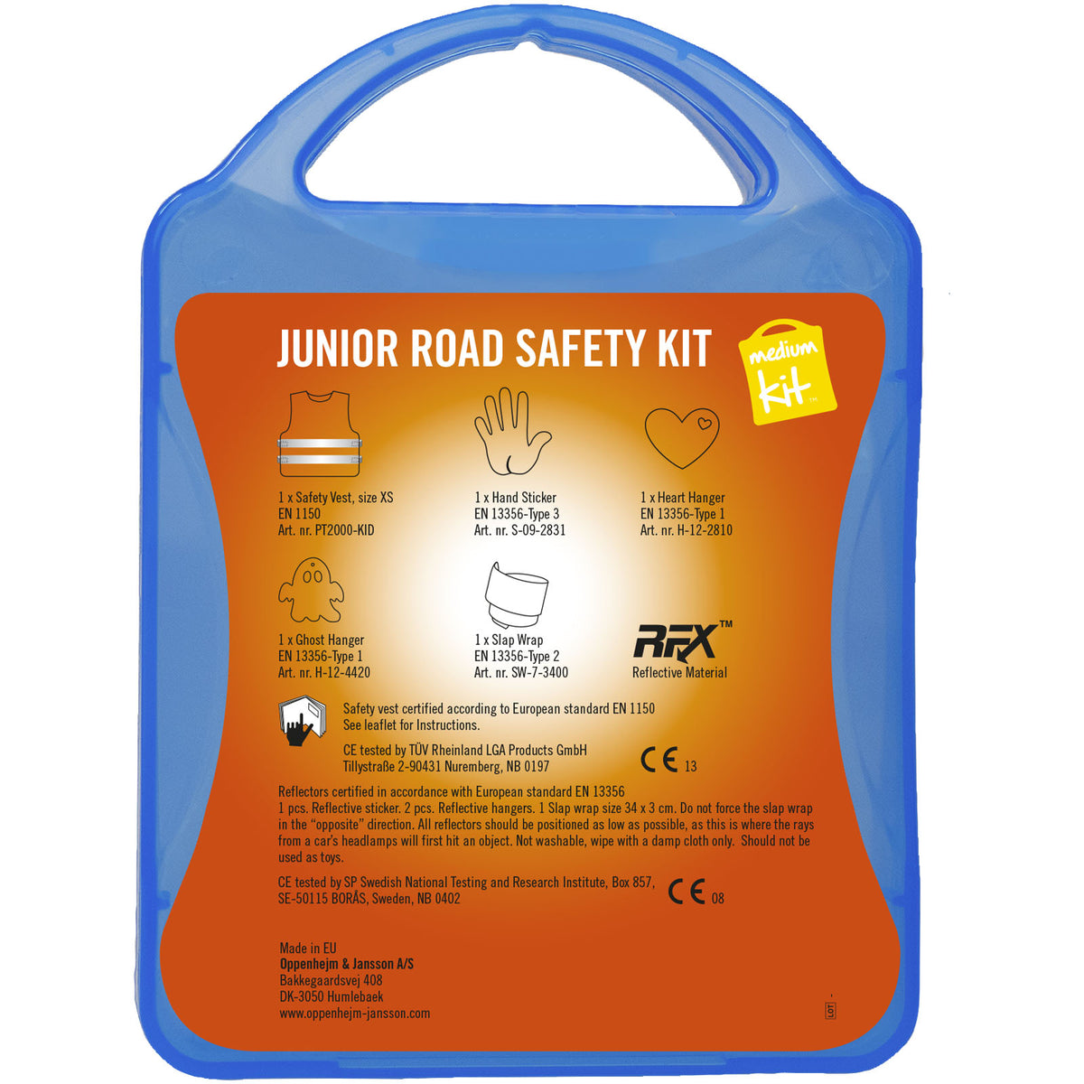 MyKit M Junior Sicherheit – Transparent blau
