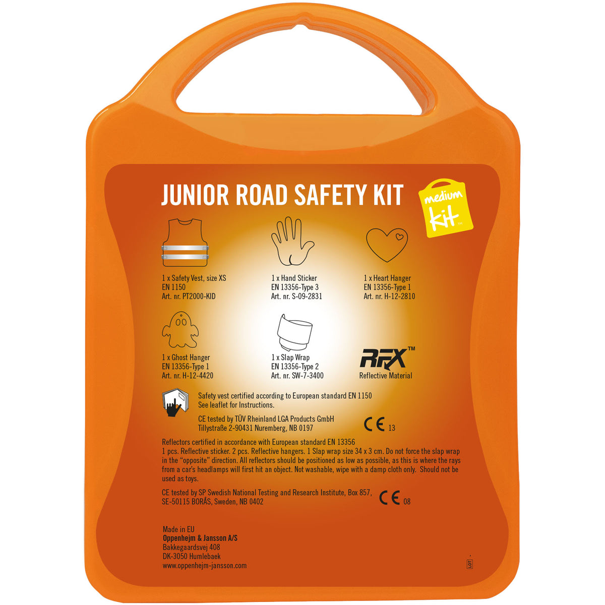 MyKit M Junior Sicherheit – Transparent orange