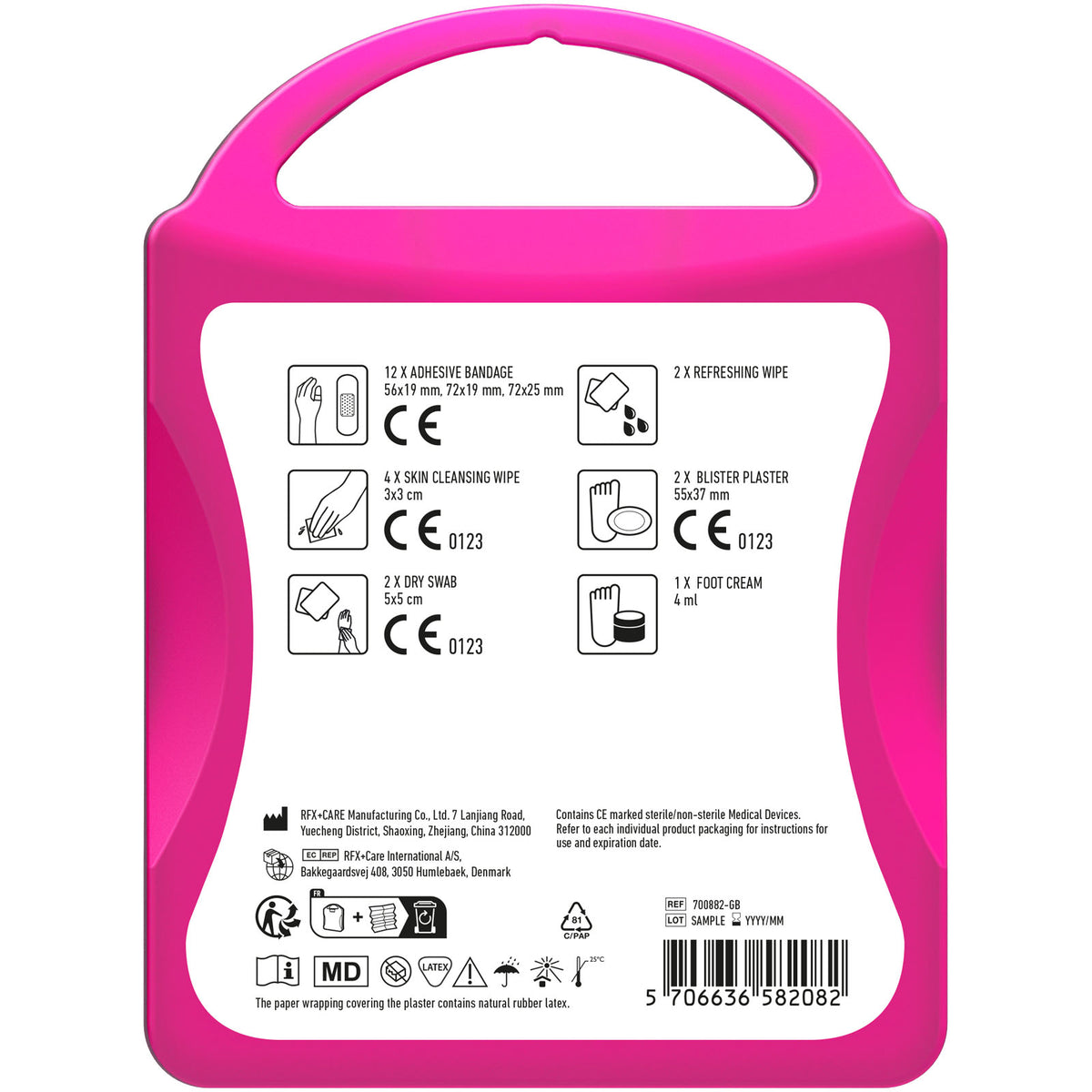 MyKit Aktiver Lebensstil – Transparent magenta