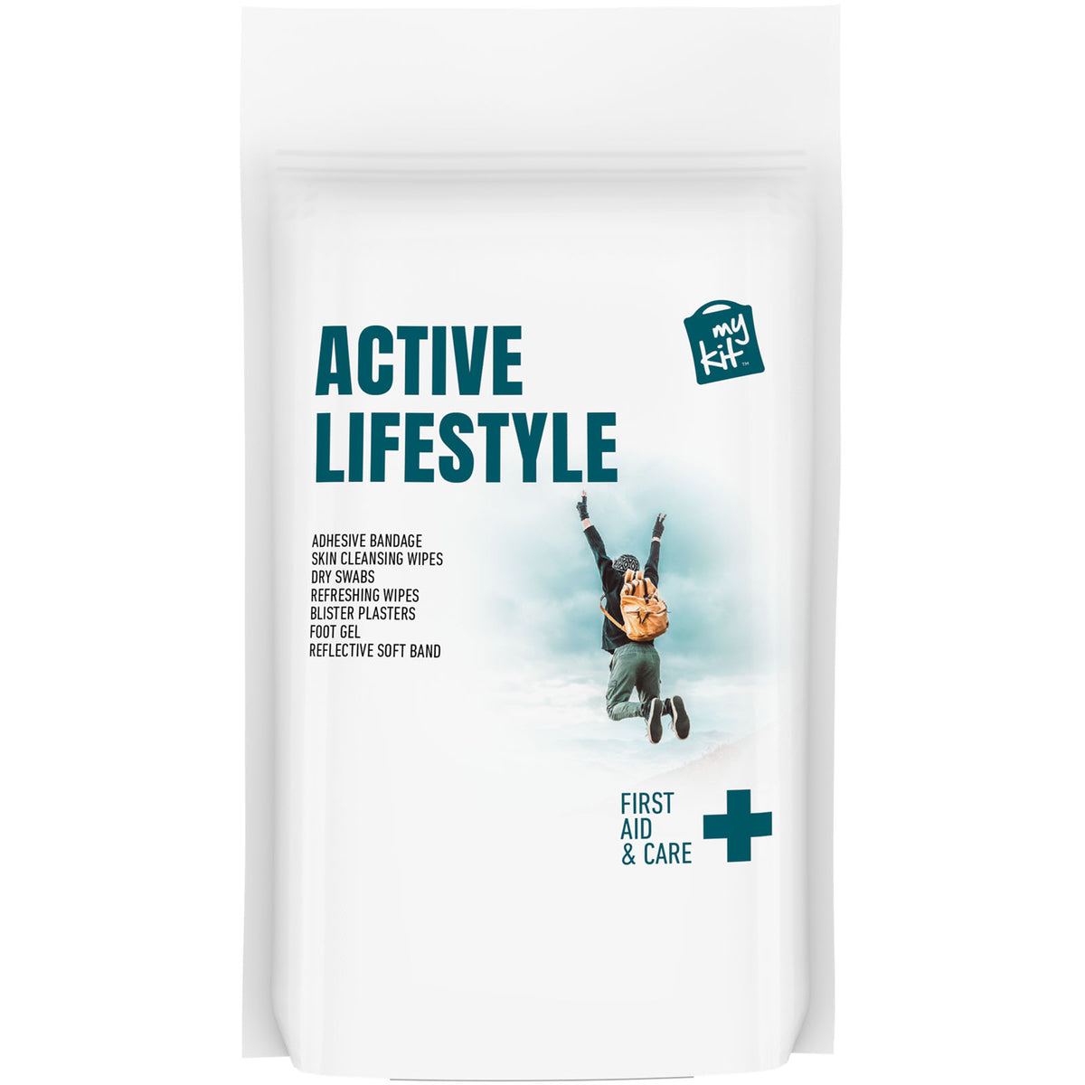 MyKit Active Lifestyle Erste Hilfe in Papiertasche – Weiss