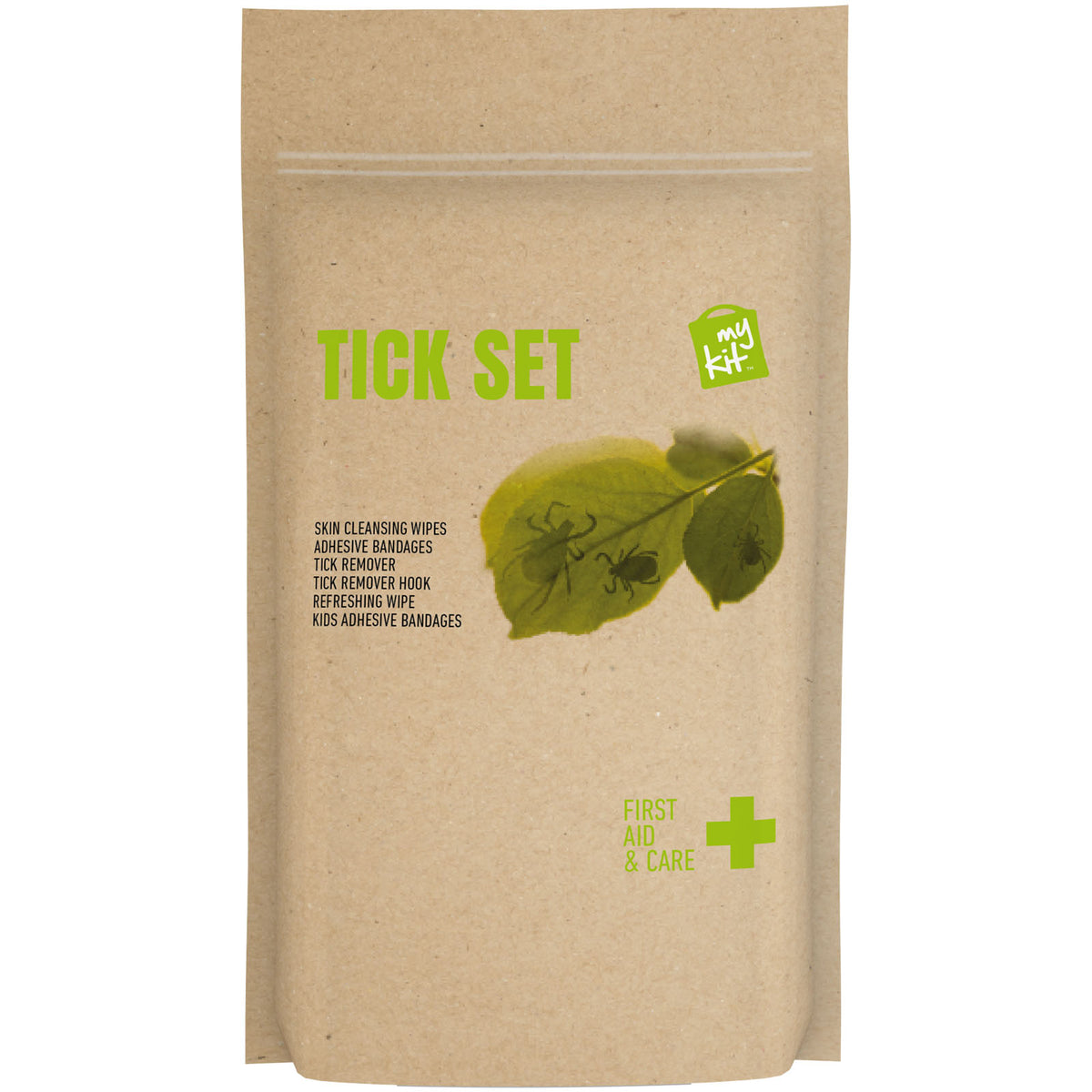 MyKit Zecken Set in Papierhülle – Kraftpapier