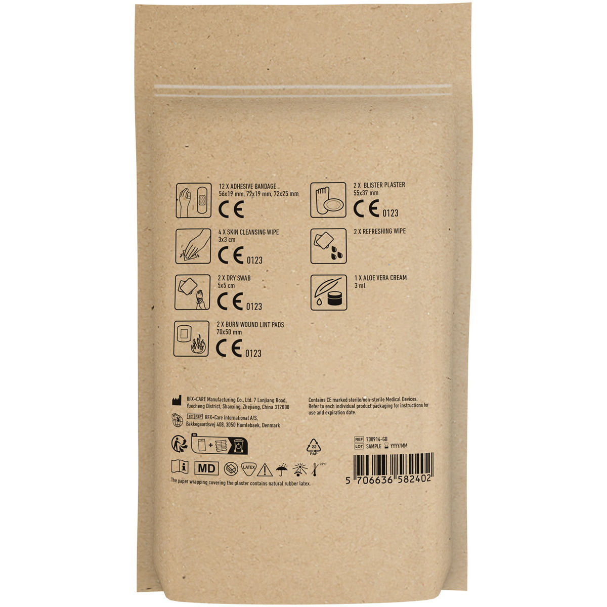 MyKit Reise Plus in Papierhülle – Kraftpapier