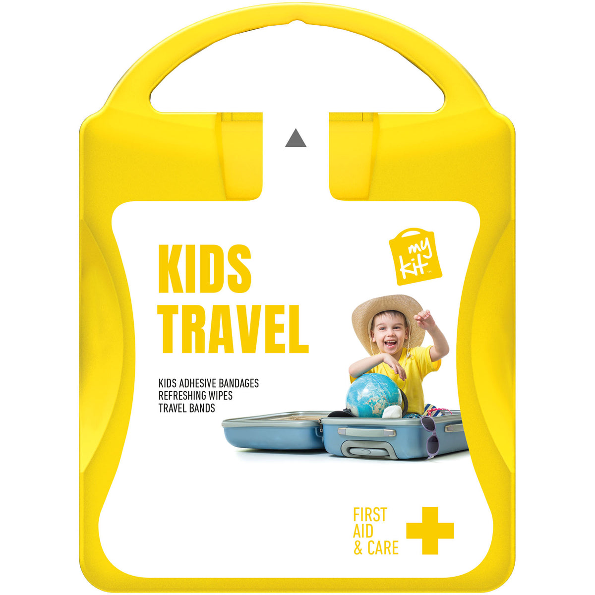 MyKit Kinderreiseset – Transparent gelb