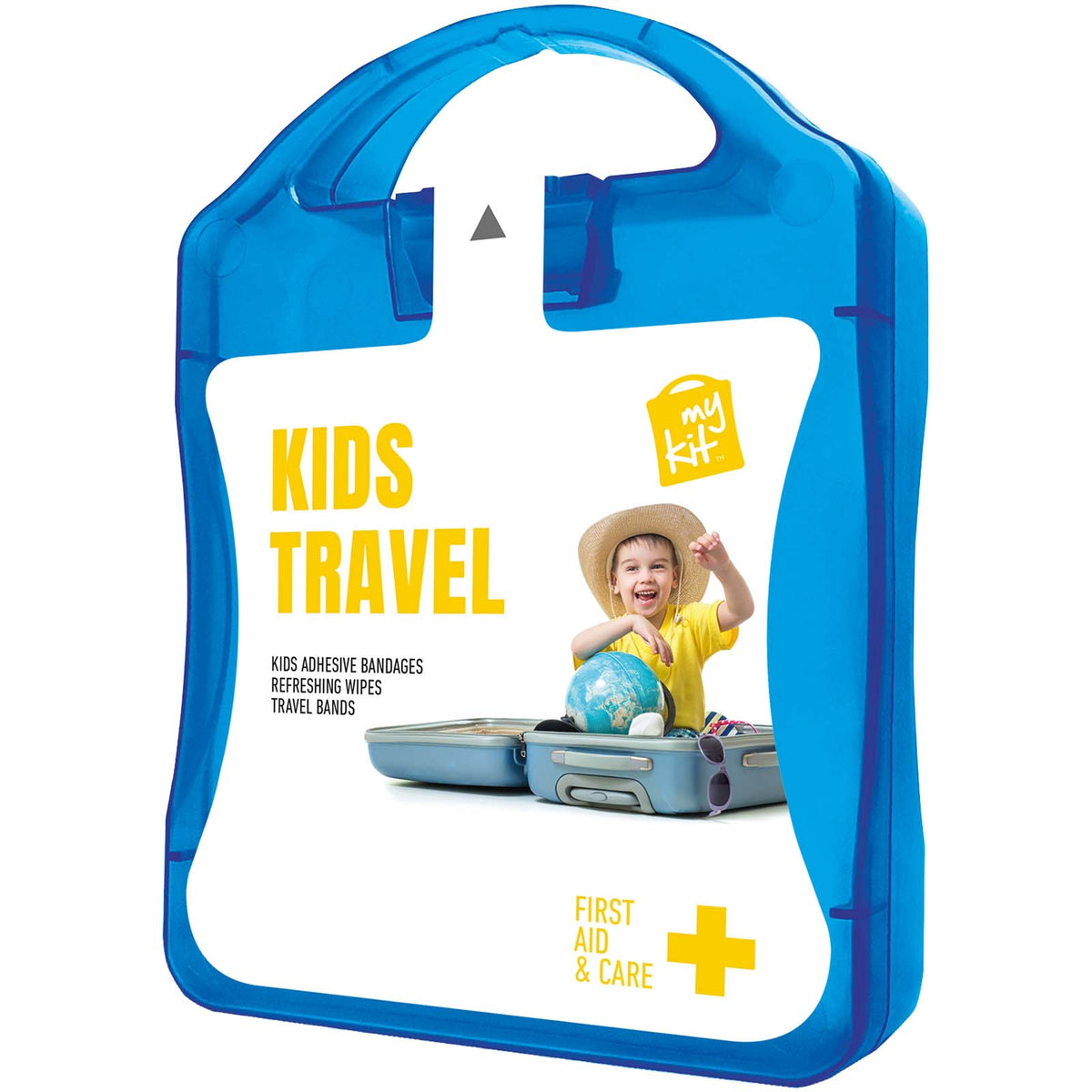 MyKit Kinderreiseset – Transparent blau