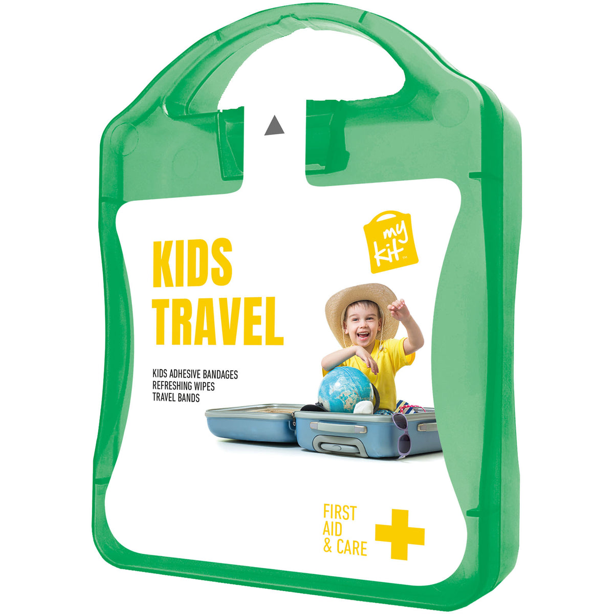 MyKit Kinderreiseset – Transparent grün