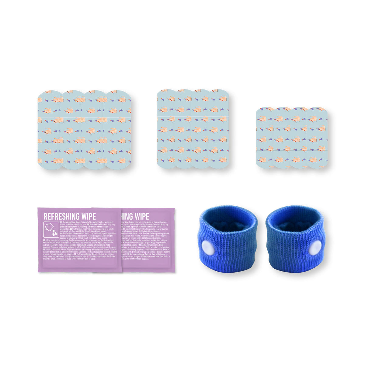 MyKit Kinderreiseset – Transparent schwarz