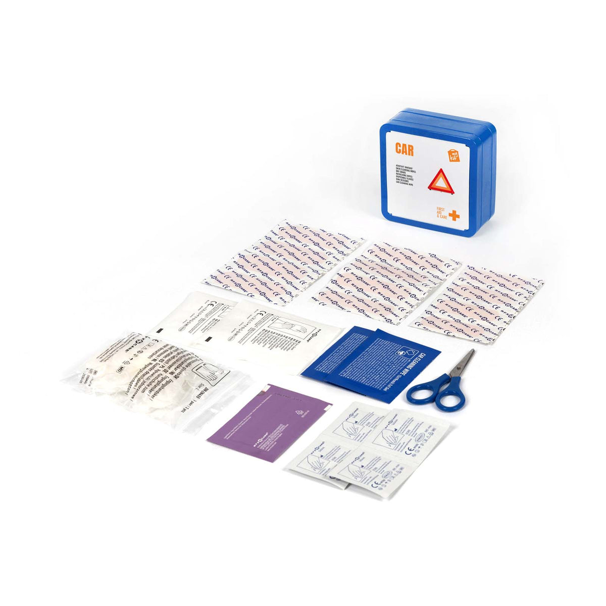 MyKit Erste Hilfe Set für das Auto – Blau