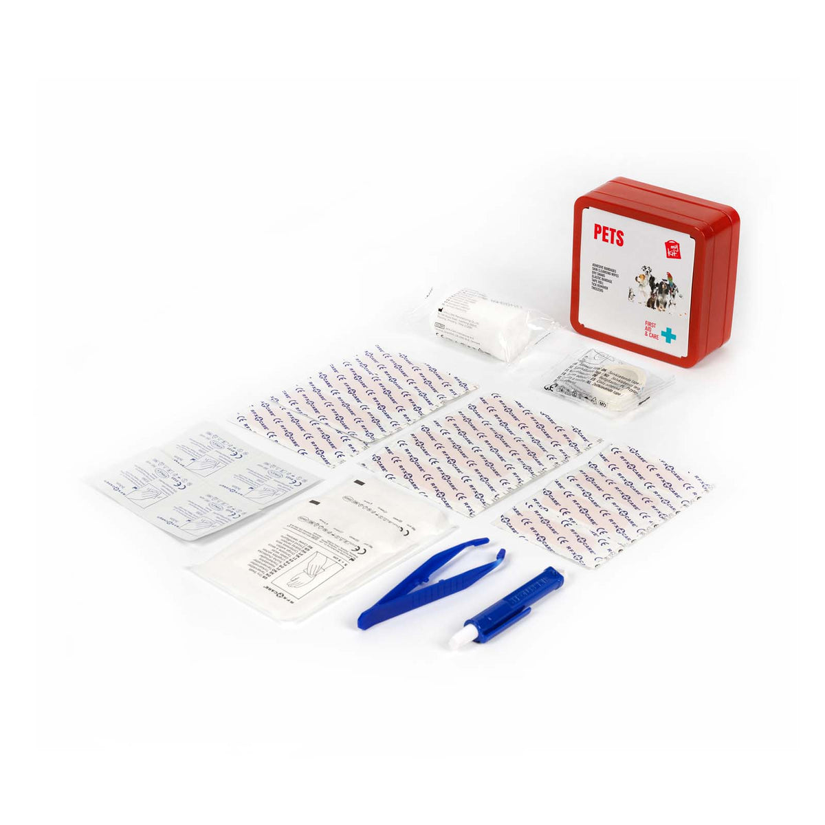 MyKit Erste Hilfe Set für Haustiere – Rot