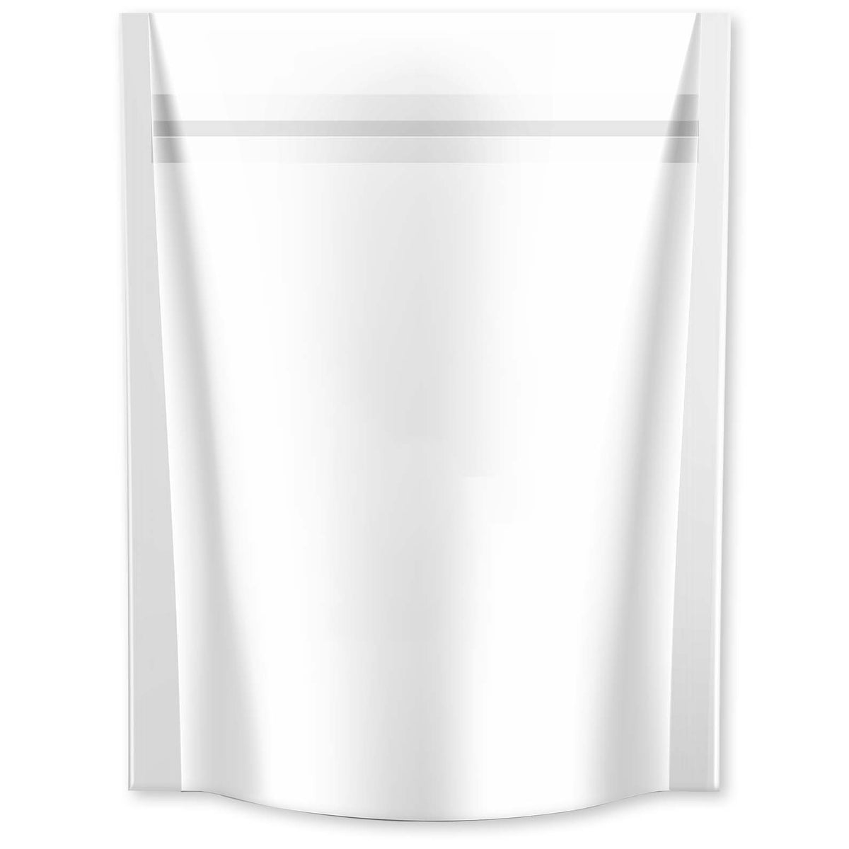 10 Pflaster in vollfarbig bedruckter Papiertasche – Weiss