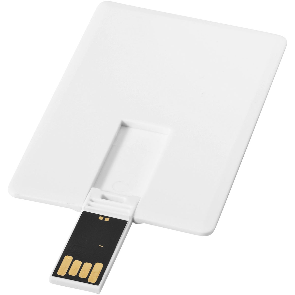 Slim Credit Card USB Stick – Weiss