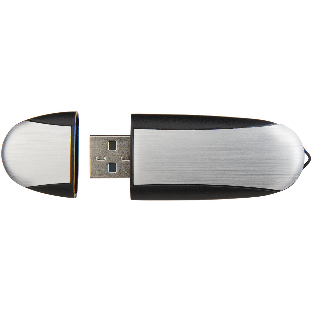 Memo USB Stick – Schwarz / Silber