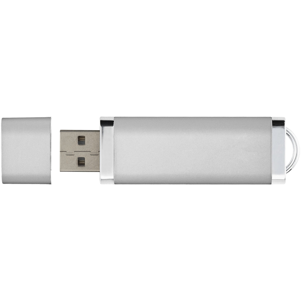 Flat USB Stick – Silber