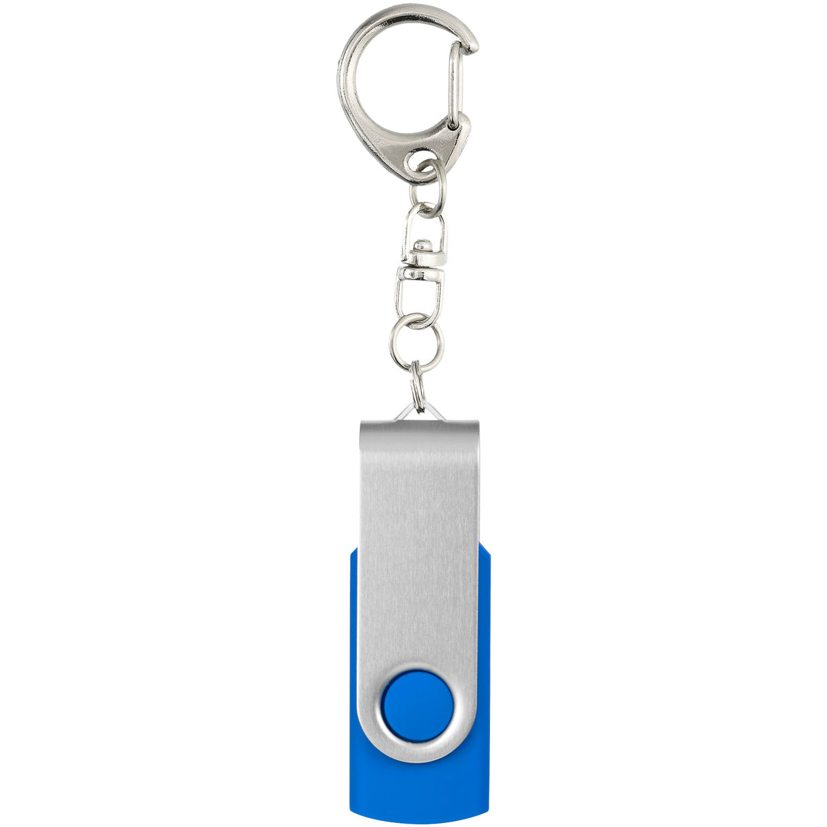 Rotate mit Schlüsselanhänger USB Stick – Mittelblau