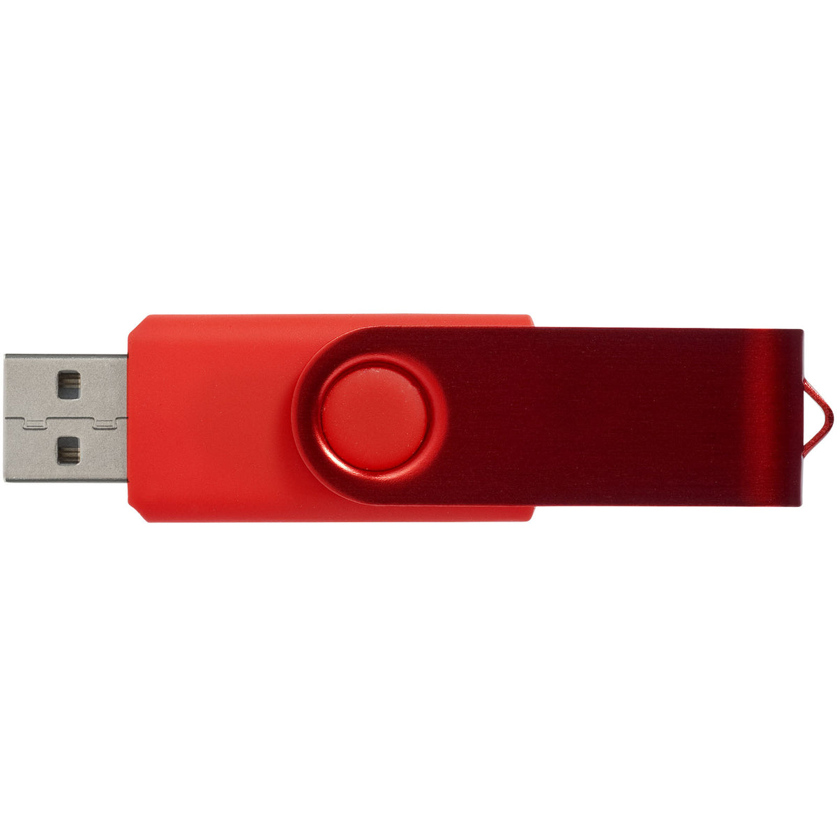 Rotate Metallic USB Stick – Dunkelrot