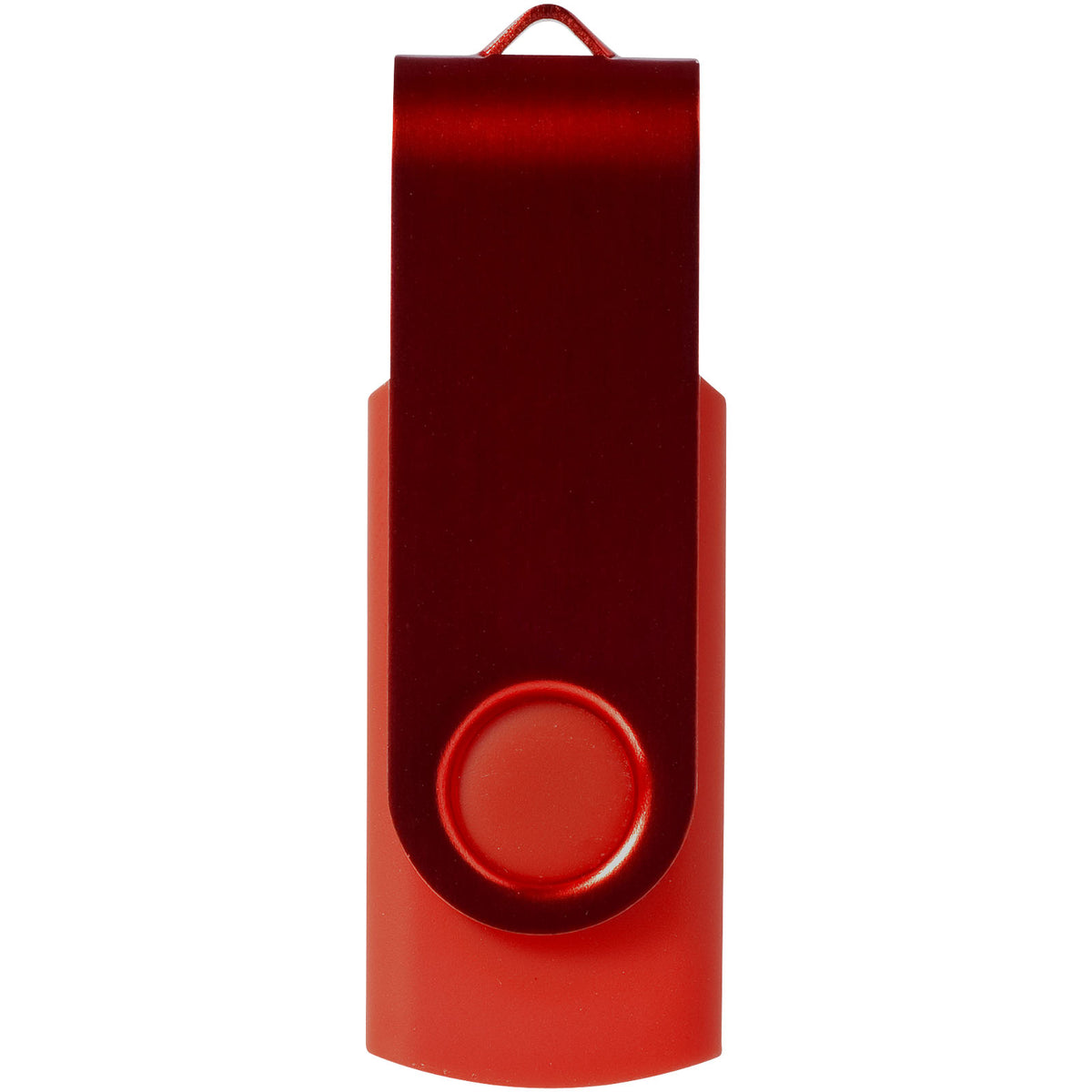 Rotate Metallic USB Stick – Dunkelrot