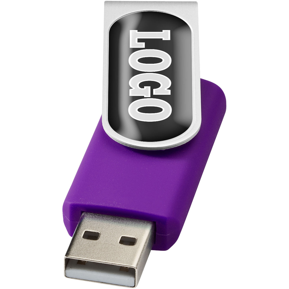 Rotate Doming USB Stick – Lila