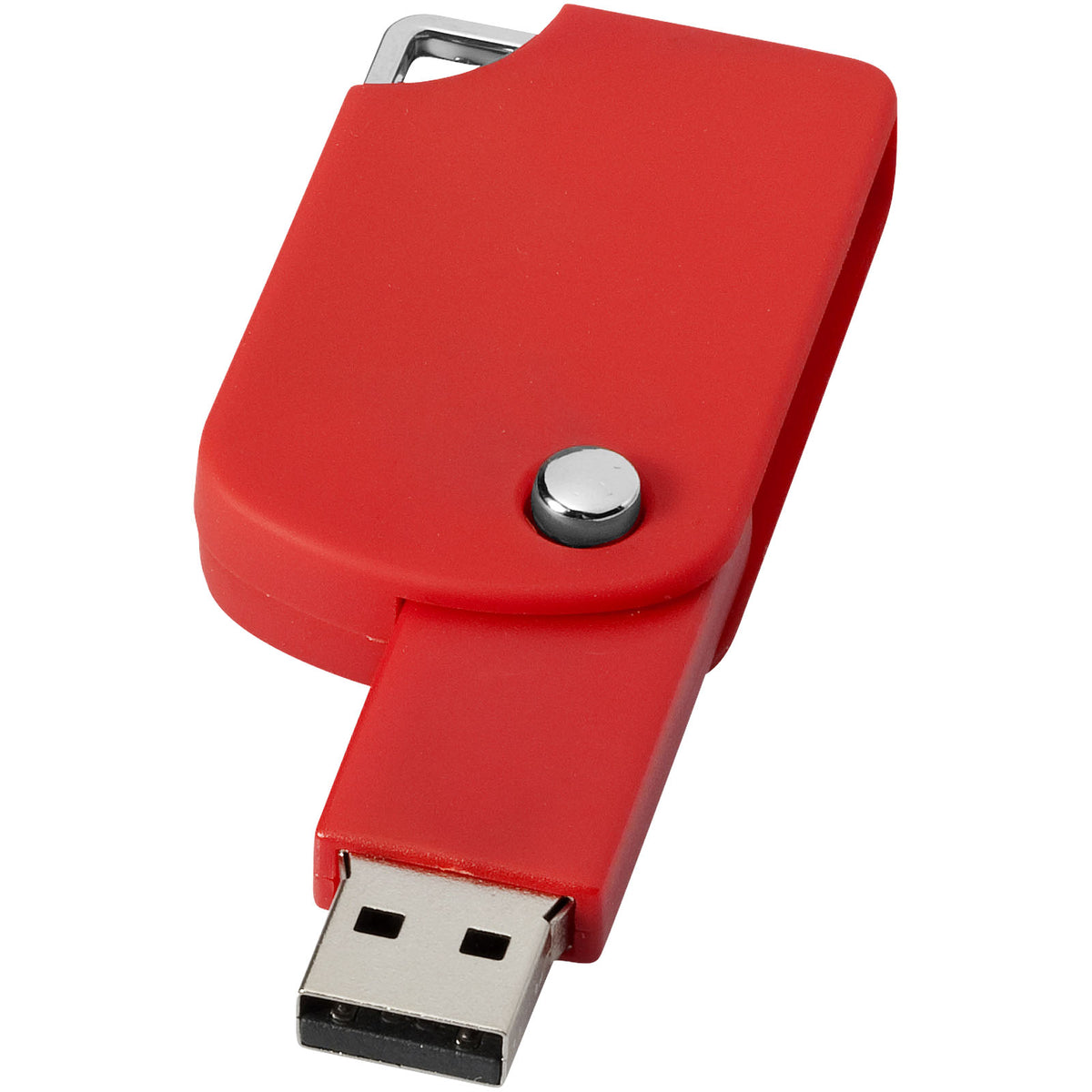 Swivel Square USB Stick – Rot