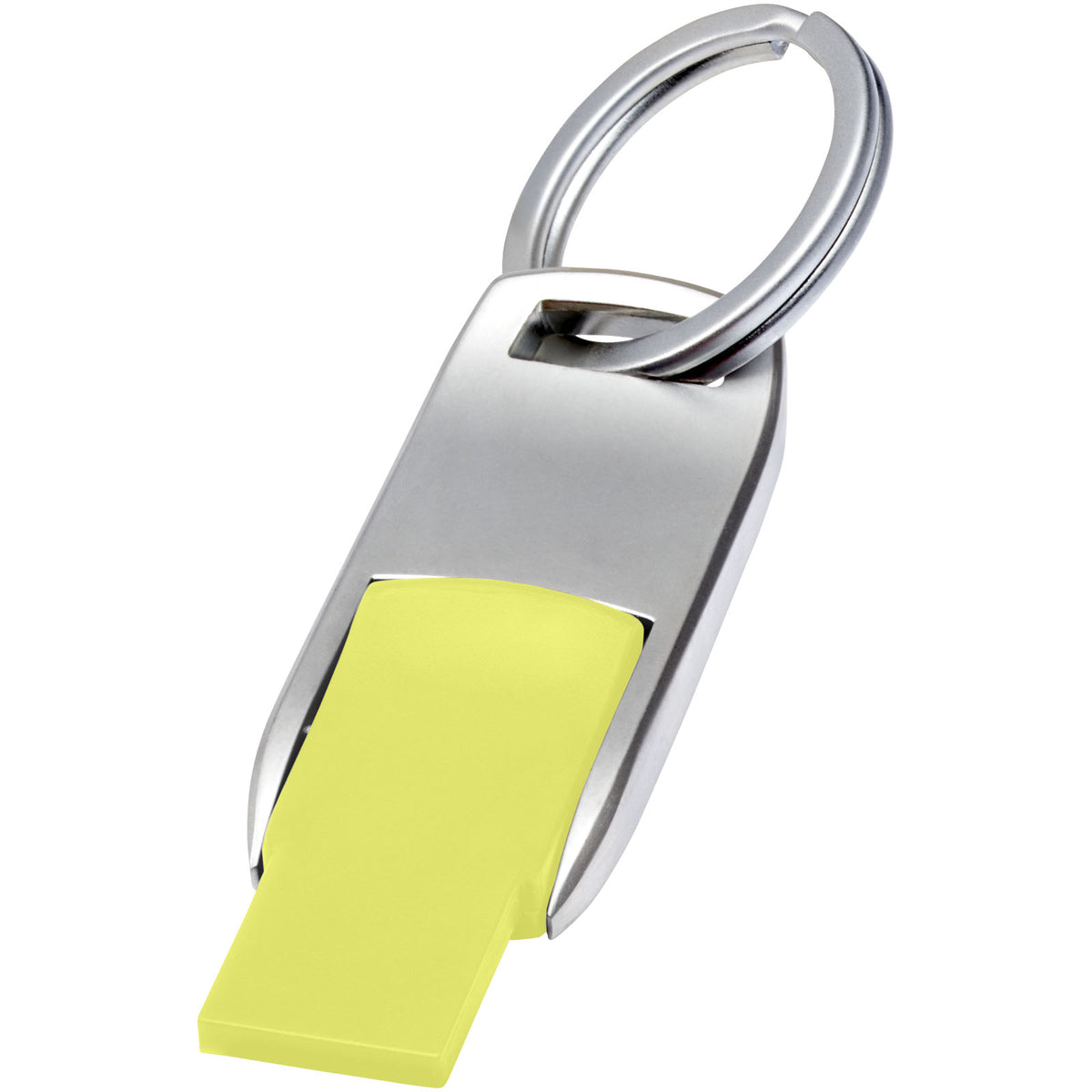 Flip USB Stick – Limone / Silber