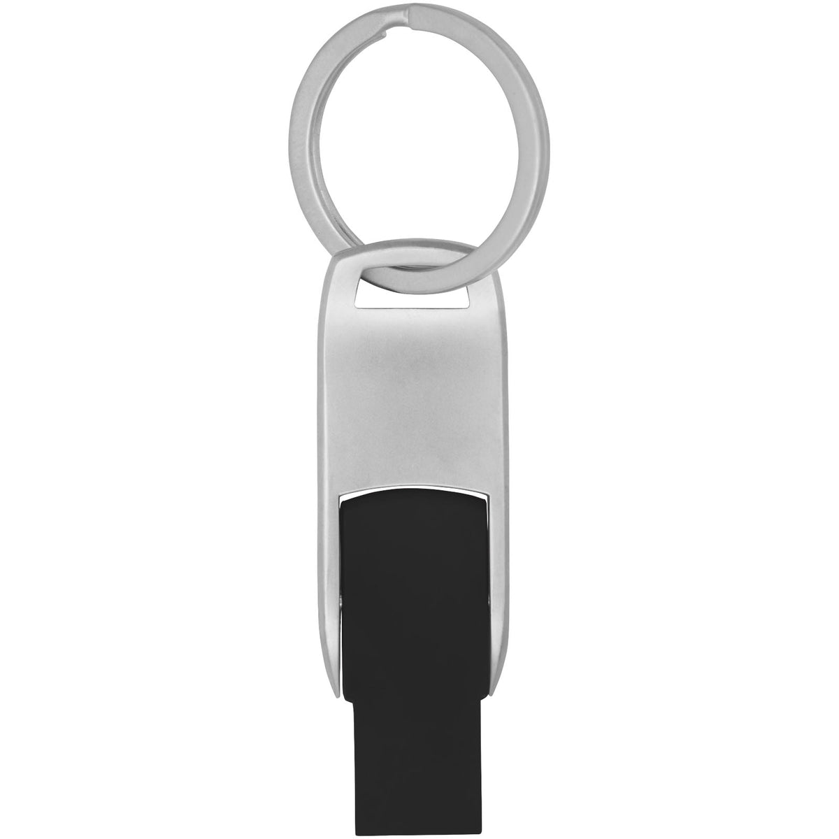 Flip USB Stick – Schwarz / Silber