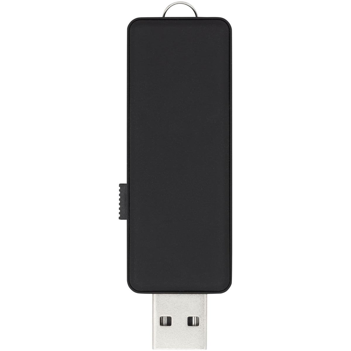 Light Up USB Stick mit weißem Licht – Schwarz / Silber / Weiss