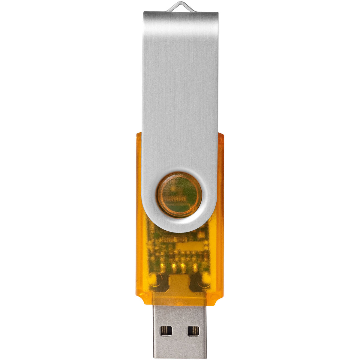 Rotate USB Stick 3.0 transparent – Orange