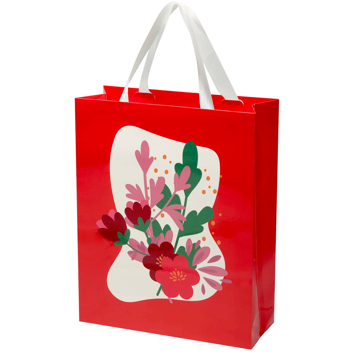 Smartfold Papiertüte, 210 g/m², mit Bandgriffen und matter Laminierung, 31 x 12 x 39 cm