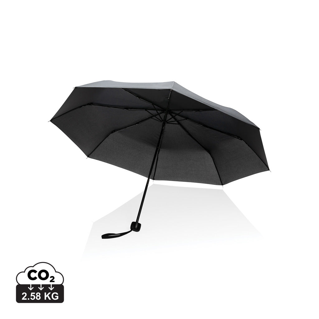 20.5" Impact AWARE™ RPET 190T Mini-Schirm – schwarz