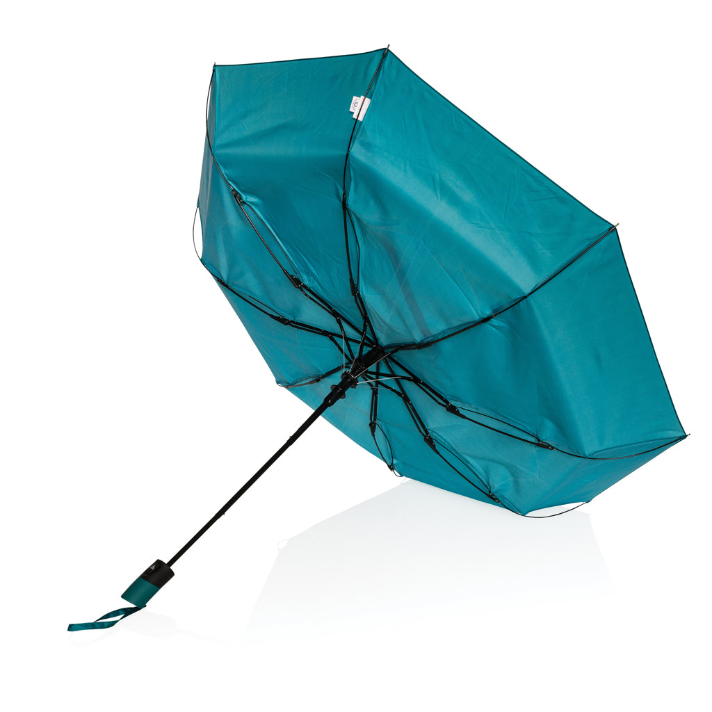 21" Impact AWARE™ 190T Mini-Regenschirm mit Auto-Open – verdigris
