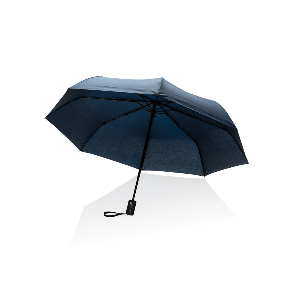 21" Impact AWARE™ RPET 190T Mini-Schirm automatic open/close – navy blau