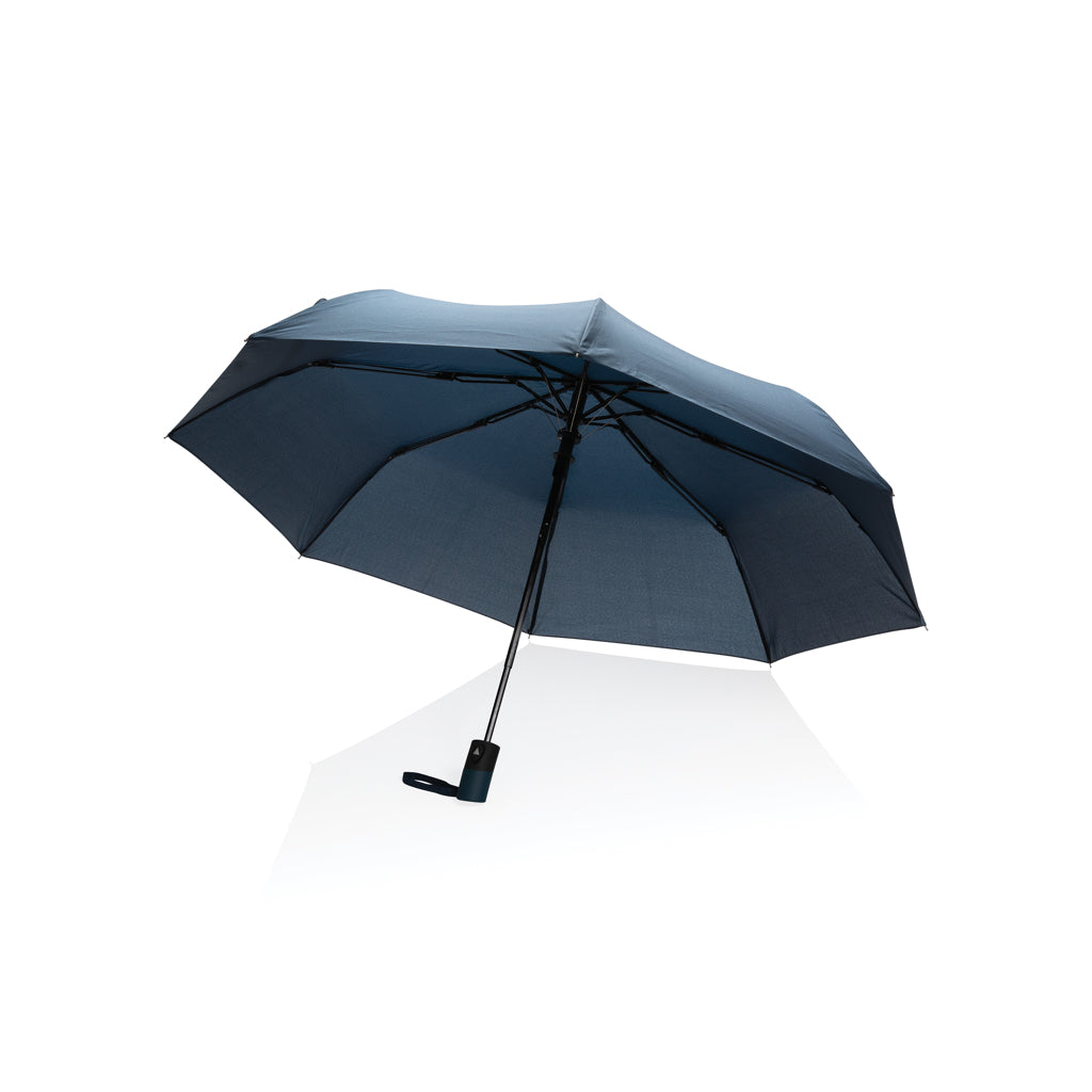 21" Impact AWARE™ RPET 190T Mini-Schirm automatic open – navy blau