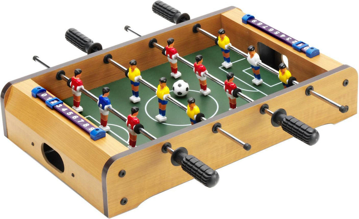 Tischfußballspiel Alina, Selbstbau