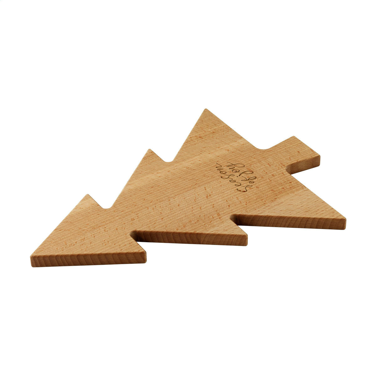 Bowls and Dishes - Buchenholz - X Mas Tree Serviertablett