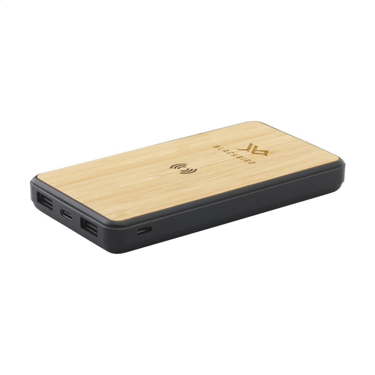 Boru Bamboo ABS Powerbank Wireless Charger
