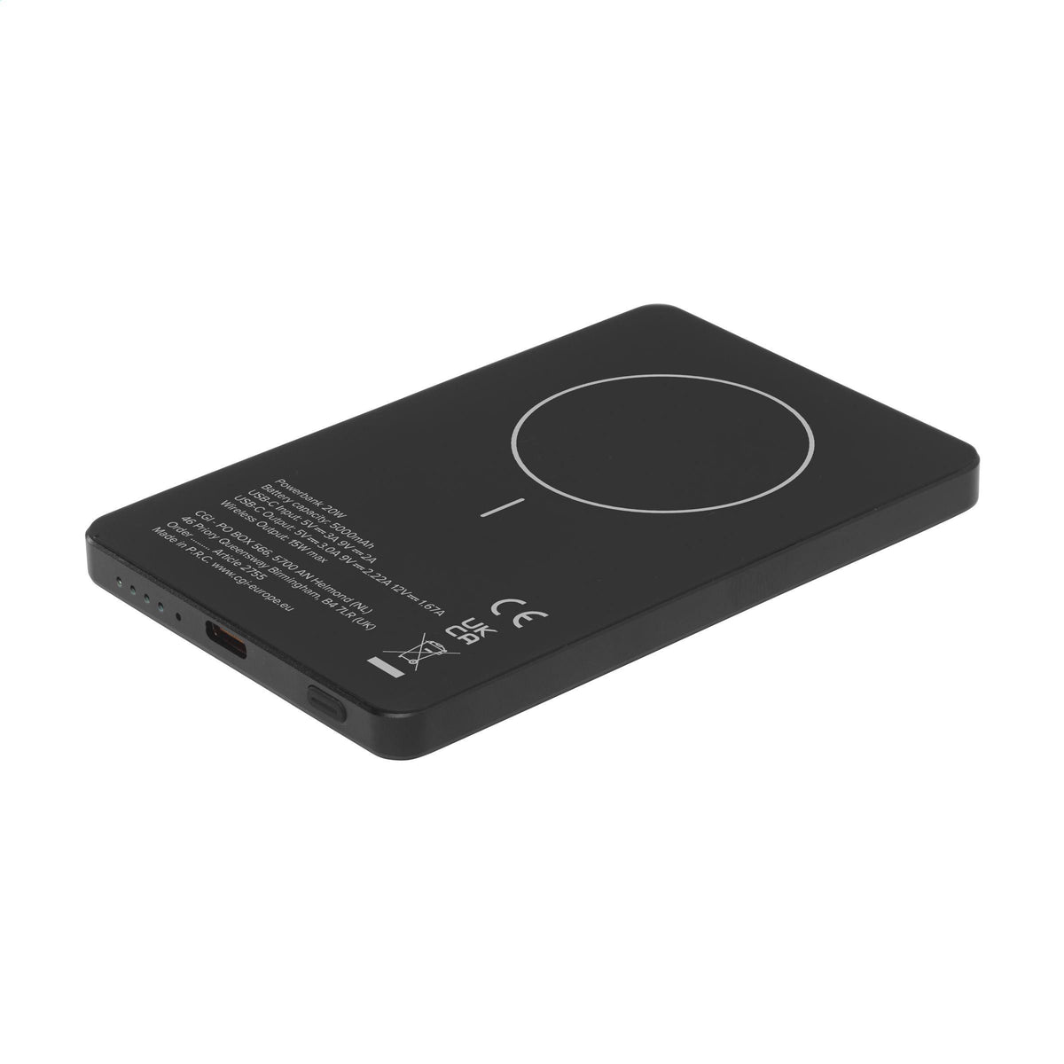 Wireless Alu Magsafe Powerbank 5000