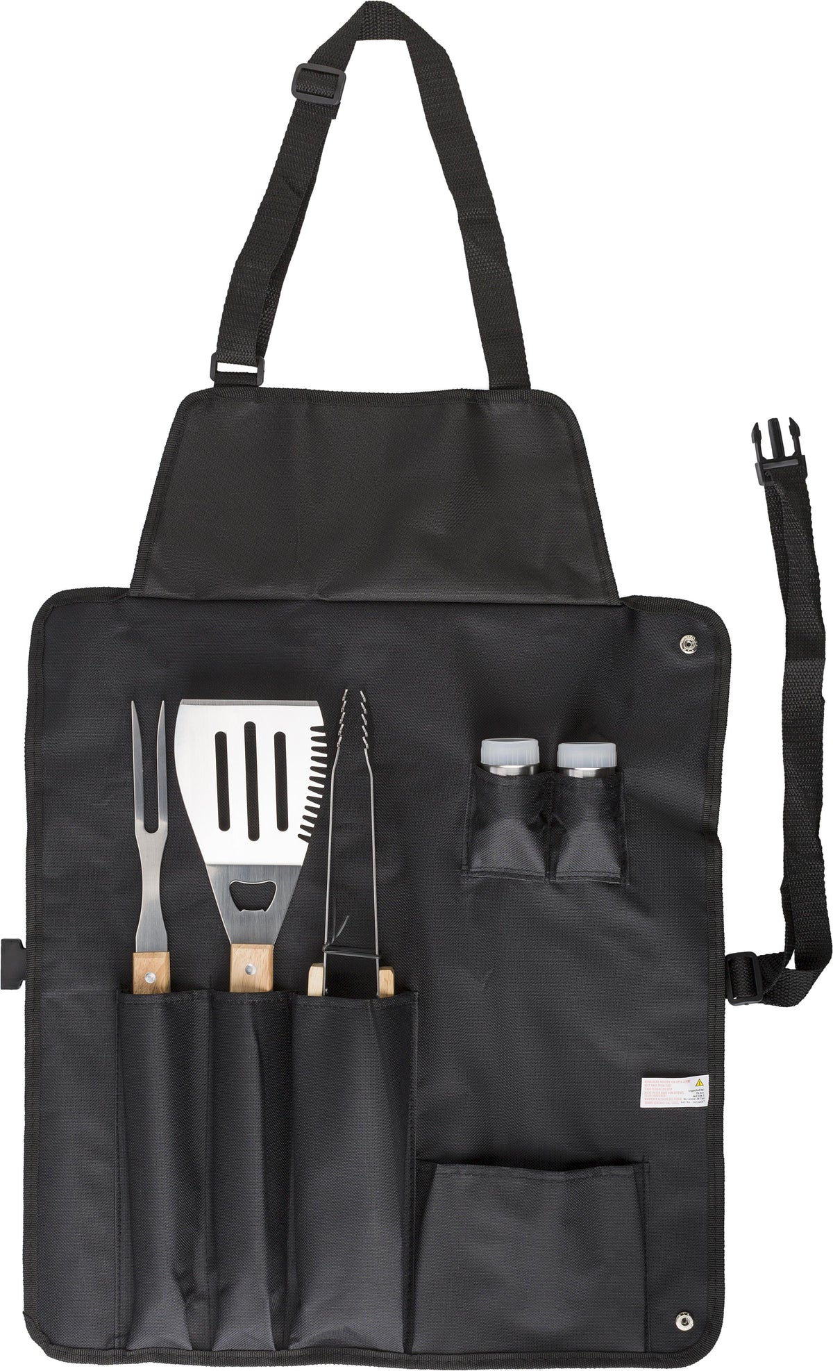 Grillset Hugo, Edelstahl, Schürze