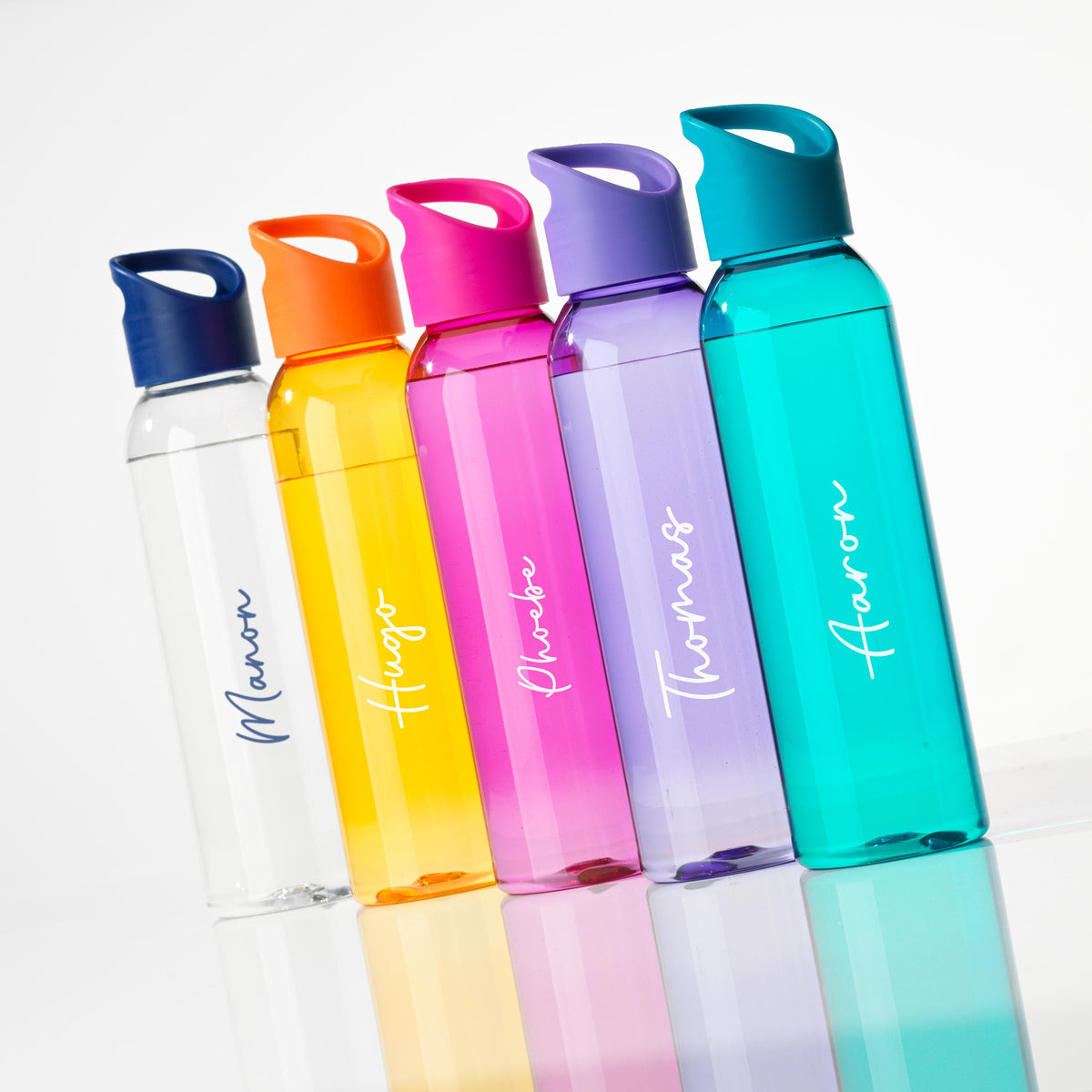 Transparent blau