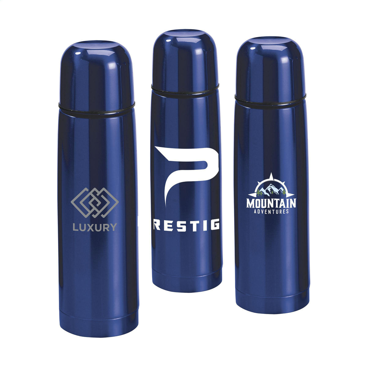 Metallblau