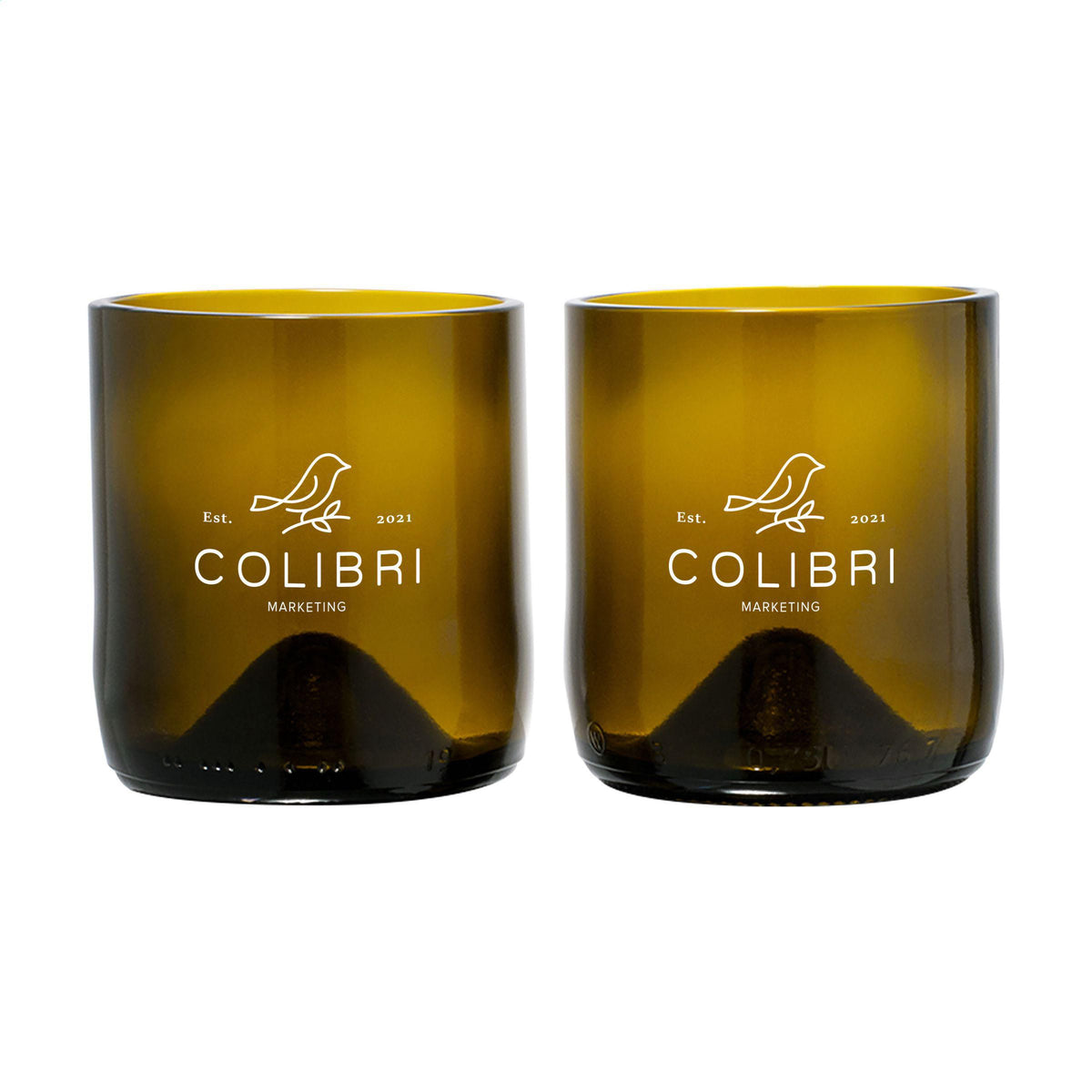 Rebottled® Short Tumbler 2 pack Trinkgläsern