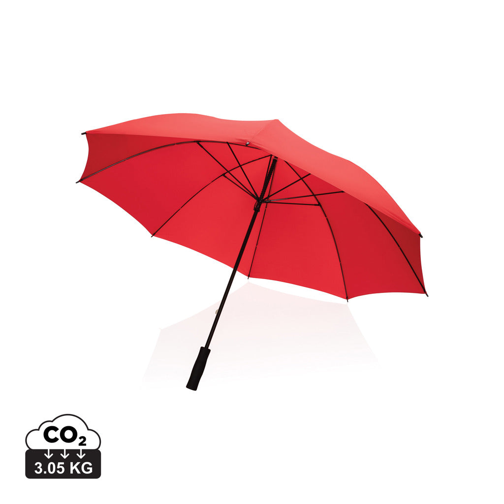 30" Impact AWARE™ RPET 190T Stormproof-Schirm – rot
