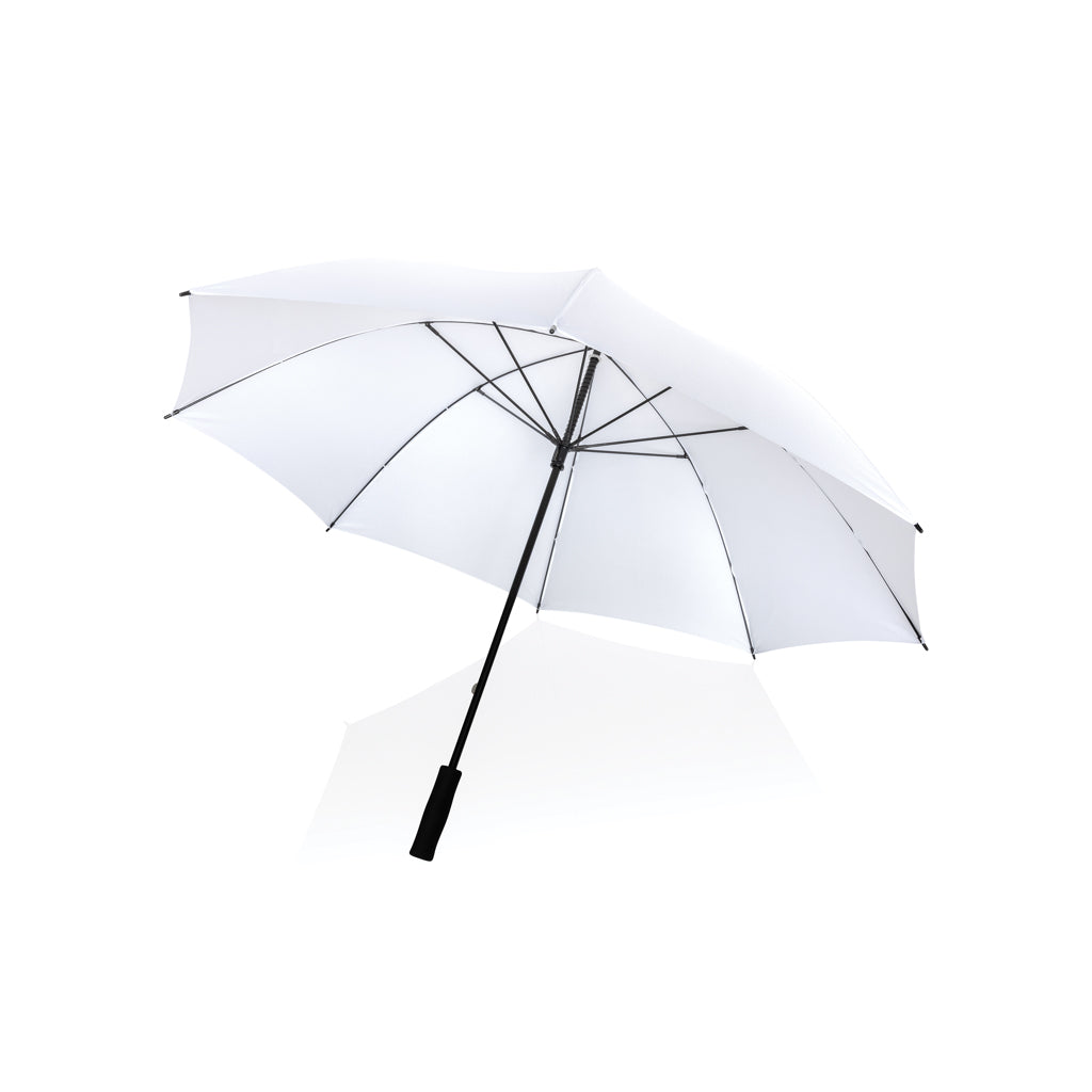 30" Impact AWARE™ RPET 190T Stormproof-Schirm – weiß