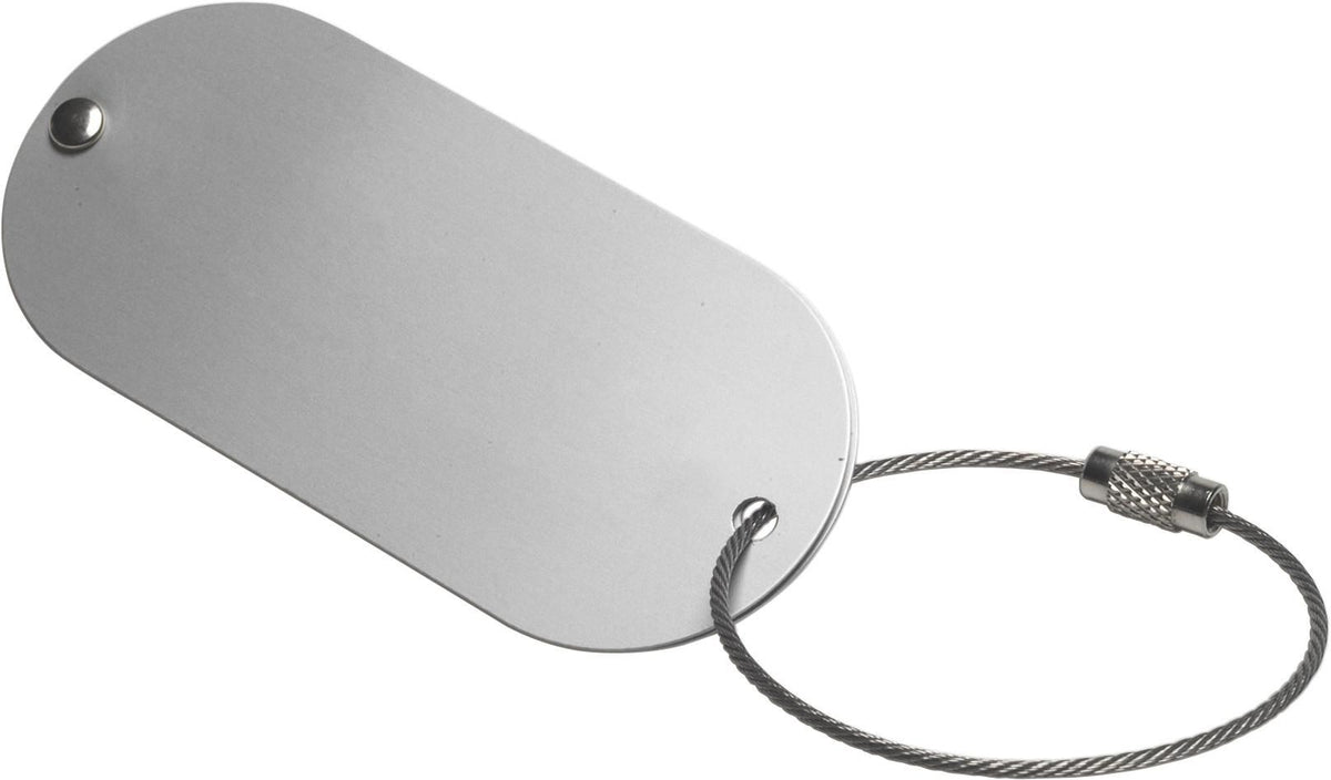 Kofferanhänger Isa, Aluminium
