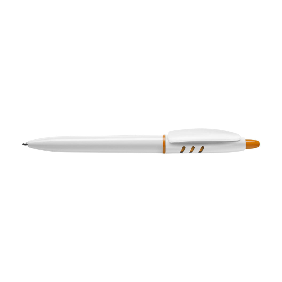 Weiß/orange