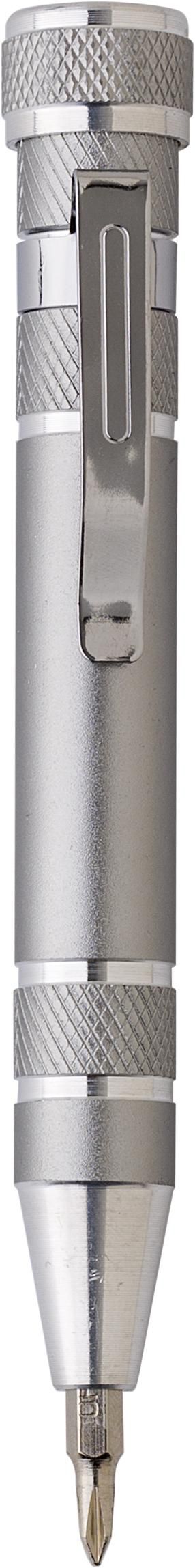 Schraubendreher Frazer, Aluminium, Mit Licht