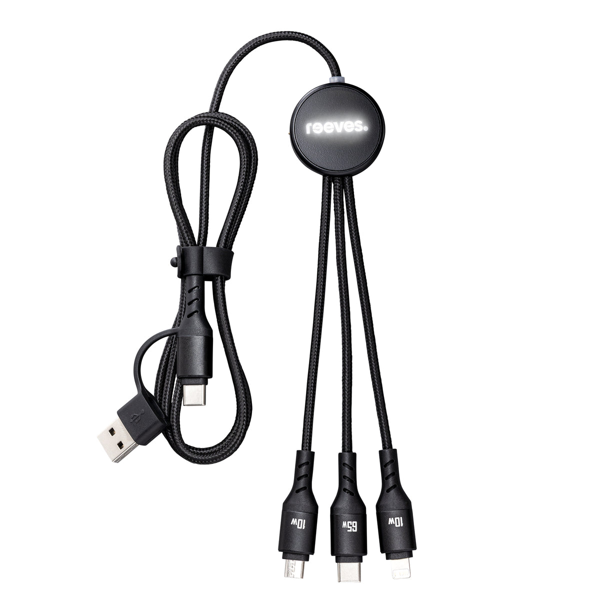 6-in-1 Ladekabel mit Beleuchtung REEVES-PUHALANI LONG