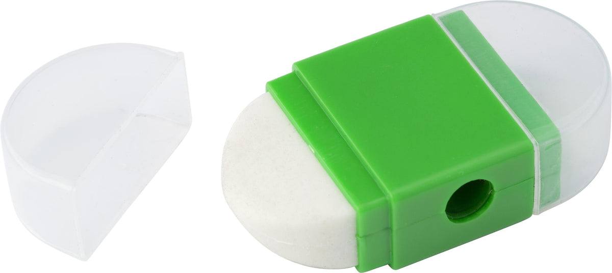 Bleistiftspitzer und Radiergummi Pauline, 2 in 1