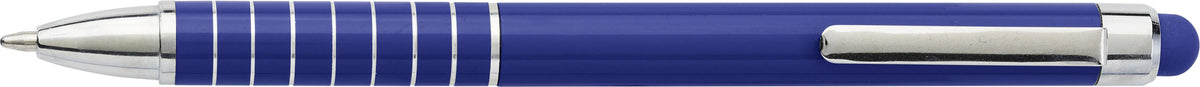 Kugelschreiber Oliver, Aluminium, Stylus